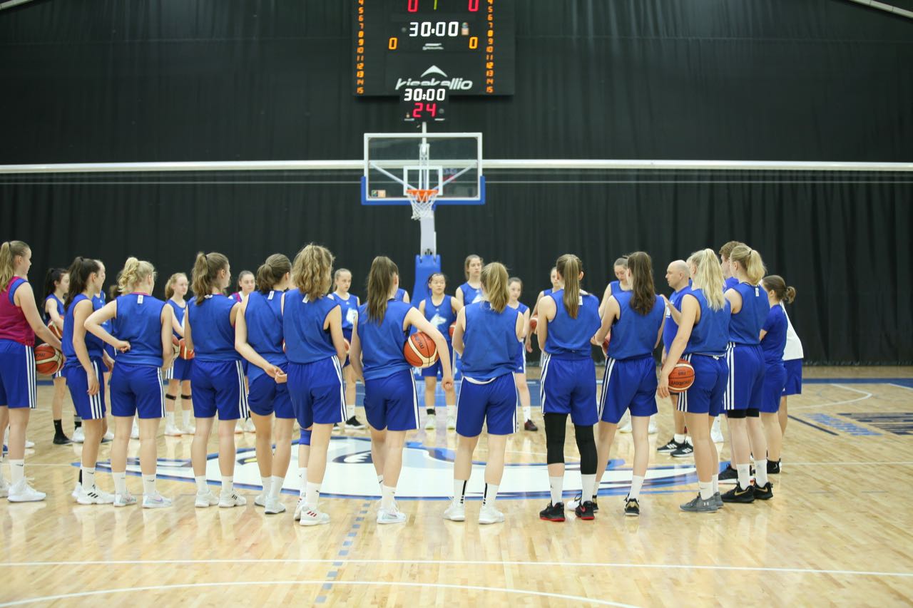 Cooperation with Finland’s WU16 EM 2020 basketball team