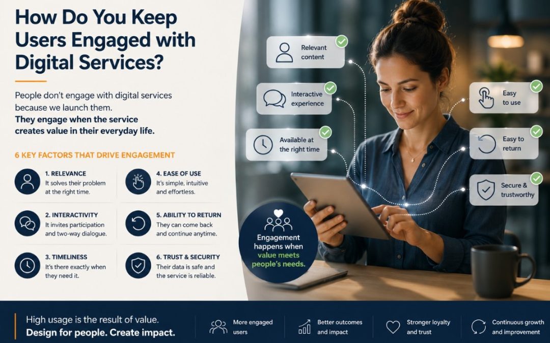 How Do You Keep Users Engaged with Digital Services?